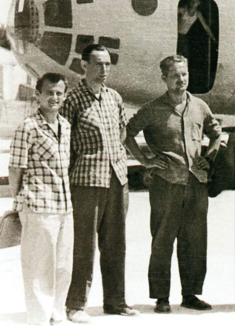 Испытатели Ка-22 (слева направо)